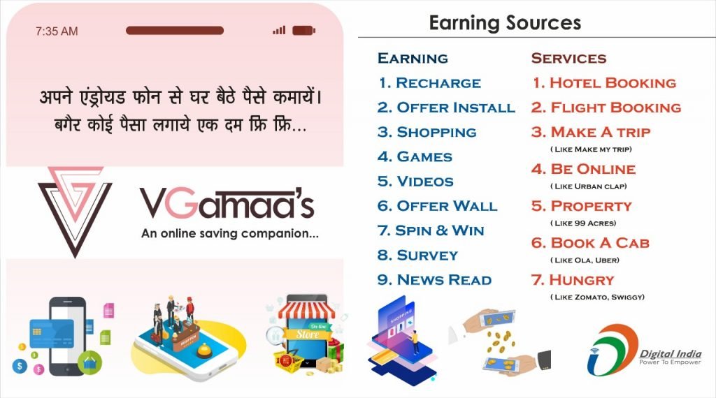EARNING SOURCES OF VGAMAAS BISSNESS