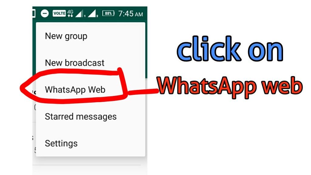 How To Start Whatsapp web In Laptop