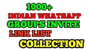 indian whatsapp group invite link list collection