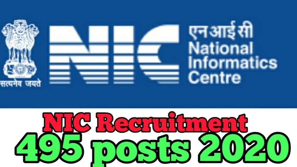 Nic Recruitment for 495 Scientist, Technical assistant