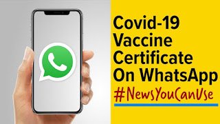 How To Download  Corona Vaccine Certificate from WhatsApp